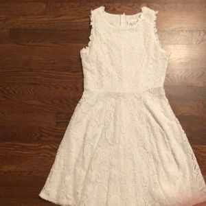 Rare Additions White Lace Dress
